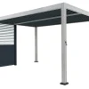New Signature Pergola Louvre Screen Grey 150cm Pergolas