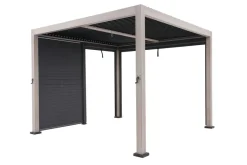 New Signature Pergola Louvre Screen Grey 150cm Pergolas