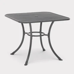 Outlet Square Mesh Table 90x90cm Metal | Dining Tables