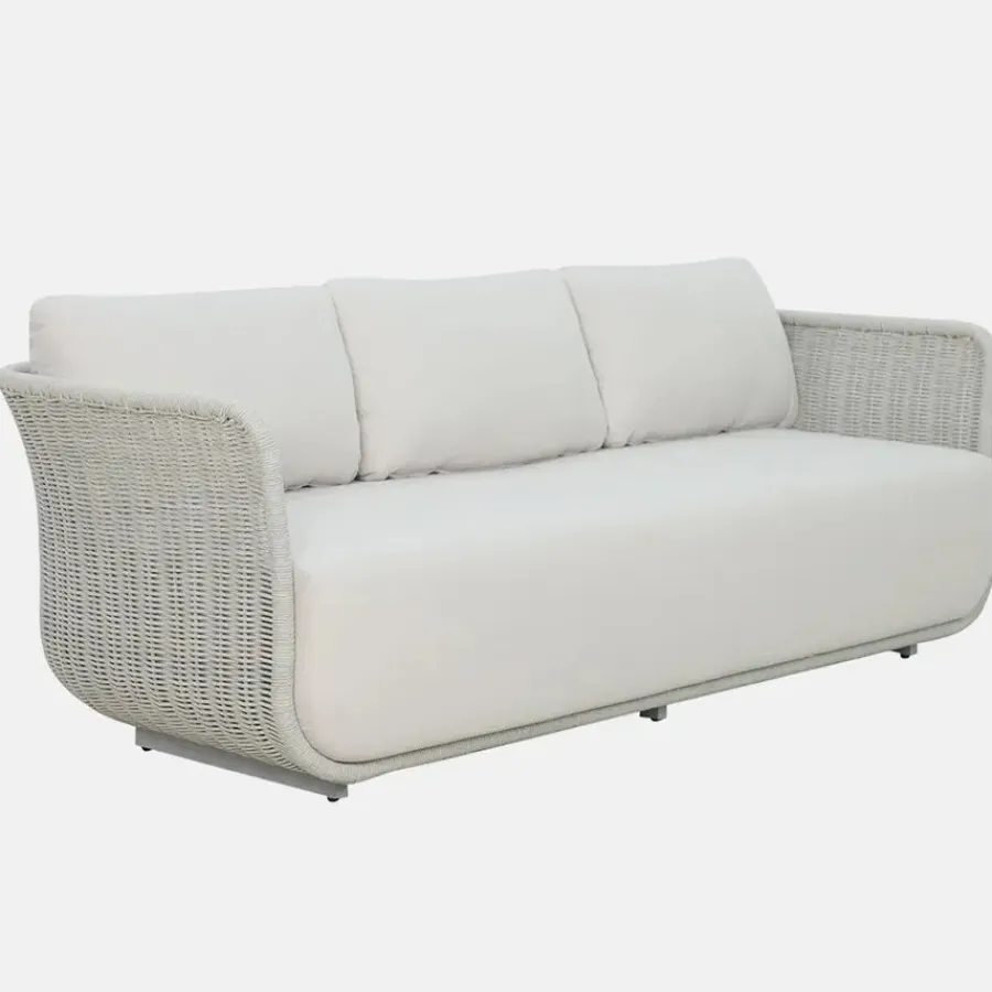 Fashion Sundown 5 Seat Lounge Set in Wicker Seating Sets | Lounge Sets