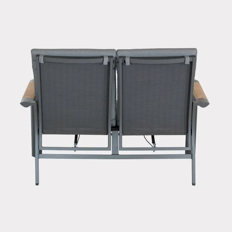 Online Surf Active 2 Seat Sofa with Cushion 2 Seats | Aluminium