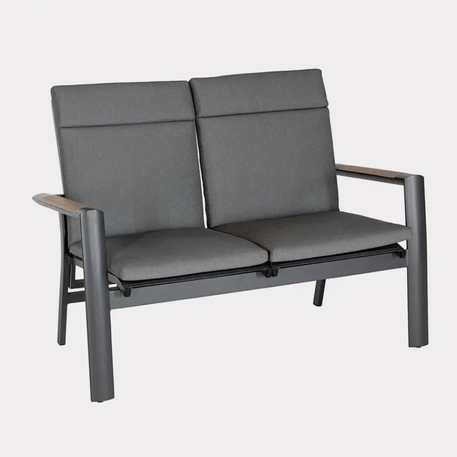 Online Surf Active Outdoor Lounge Set with Kalos Fire Pit Coffee Table Bowls & Tables | Aluminium