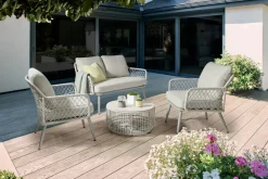 New Toulon 4-Seat Lounge Set 4 Seats | Aluminium
