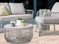 New Toulon 4-Seat Lounge Set 4 Seats | Aluminium