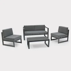 Fashion Versa Sofa Set Aluminium | Lounge Sets